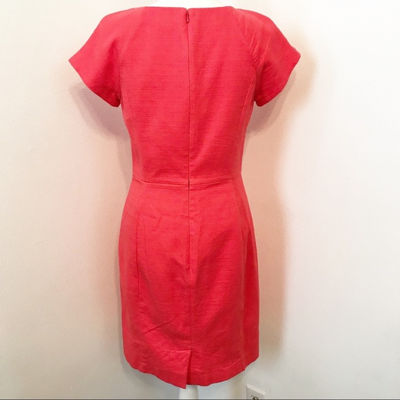 J. Crew Pink Sheath Dress-Size 6 - Picture 5 of 6